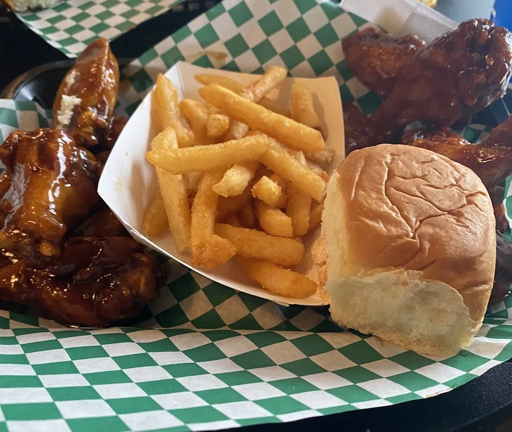 Buffalo Wings and Fries
